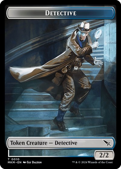 Detective // Thopter (0019) Double-Sided Token