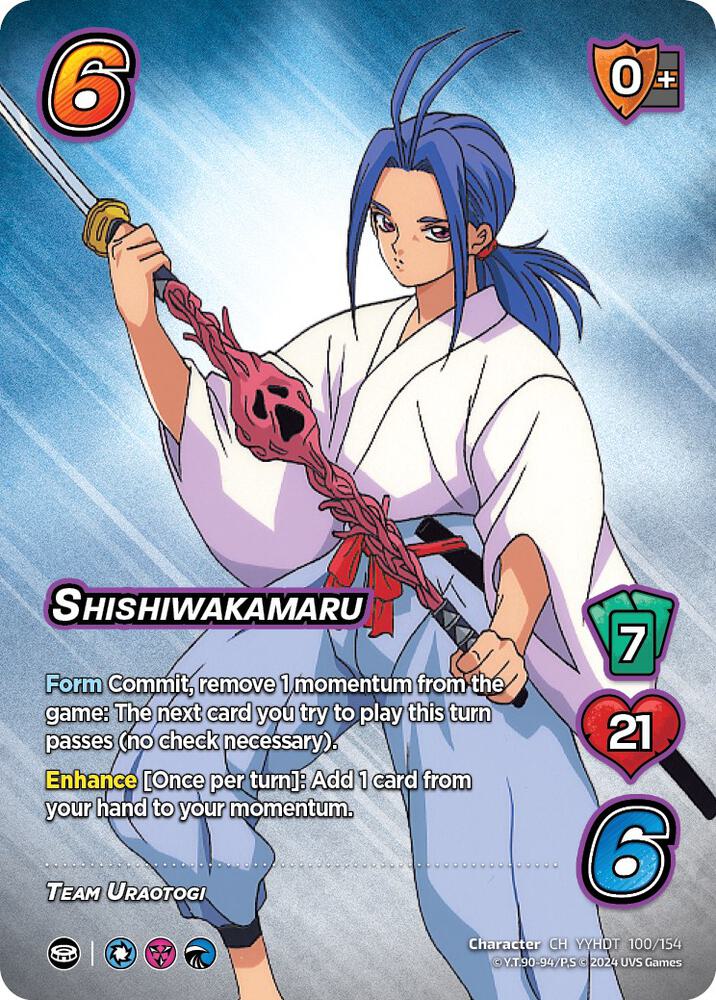 Shishiwakamaru - Yu Yu Hakusho: Dark Tournament - UniVersus