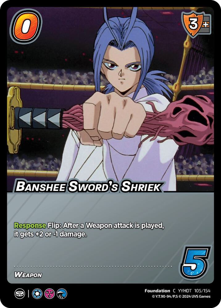 Banshee Sword's Shriek - Yu Yu Hakusho: Dark Tournament