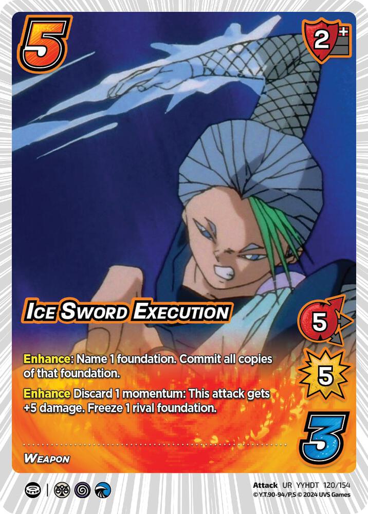Ice Sword Execution - Yu Yu Hakusho: Dark Tournament - UniVersus