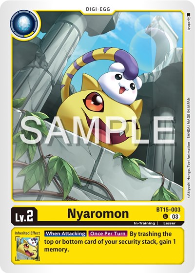 Nyaromon Exceed Apocalypse card price