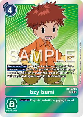 Izzy Izumi - Exceed Apocalypse - Digimon Card Game