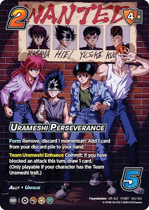 Urameshi Perseverance (Alternate Art) - Yu Yu Hakusho: Dark