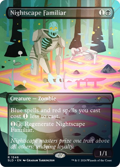 Nightscape Familiar Rainbow Foil