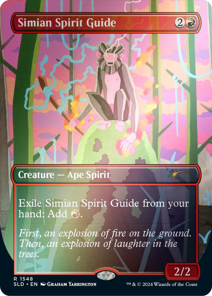 Simian Spirit Guide (Rainbow Foil) - Secret Lair Drop Series