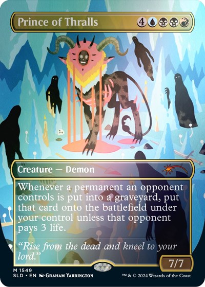 Prince of Thralls Rainbow Foil