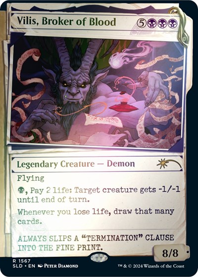 Vilis Broker of Blood Rainbow Foil