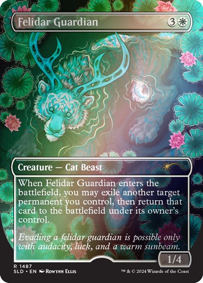 Felidar Guardian Rainbow Foil