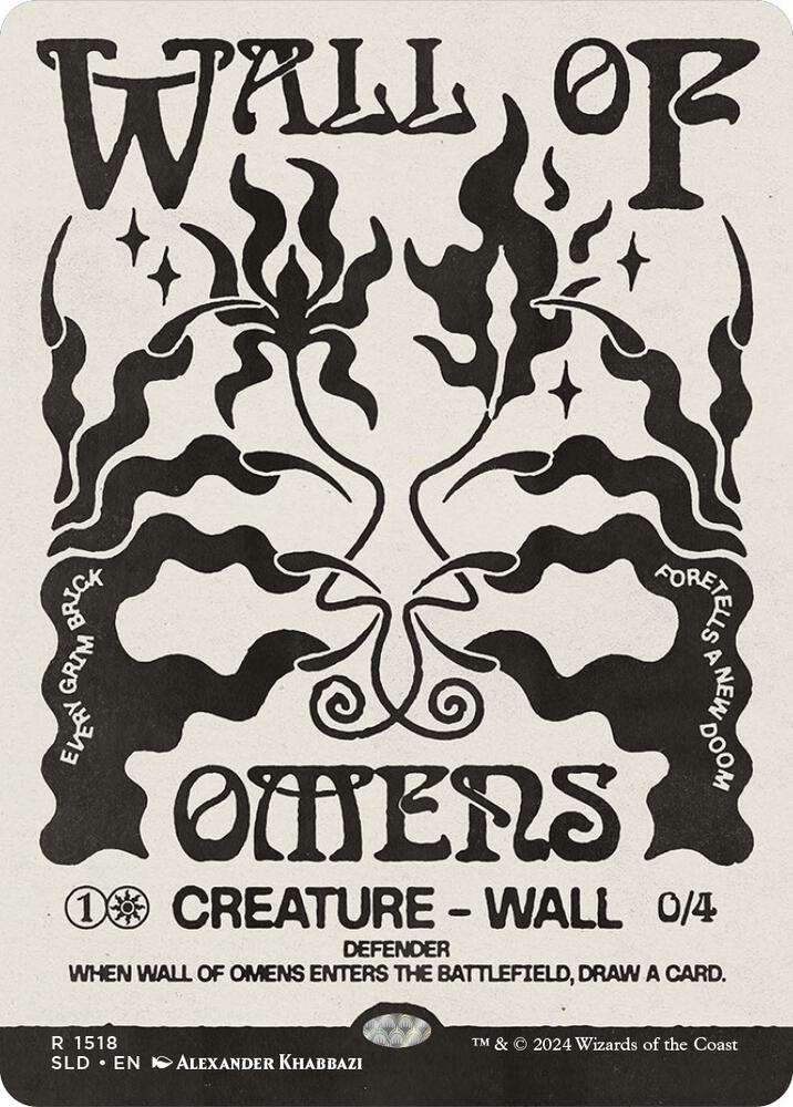 Wall of Omens - Secret Lair Drop Series - Magic: The Gathering