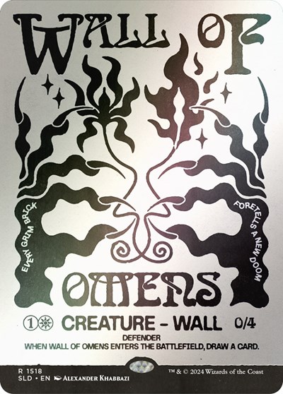 Wall of Omens Rainbow Foil