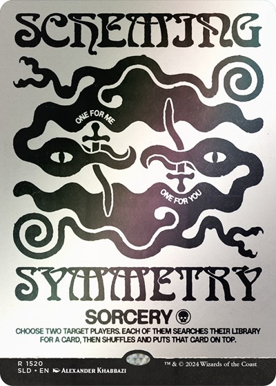 Scheming Symmetry 1520 Rainbow Foil