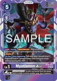 Myotismon ACE - Exceed Apocalypse - Digimon card