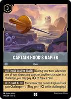 PSA10DISNEY LORCANAキャプテン・フックエンチャンテッド772 Standard Lorcana Proxy Card – Set 3 Enchanted - Captain Hook