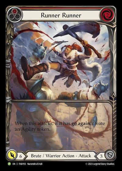 Runner Runner - FAB193 Flesh and Blood: Promo Cards card price