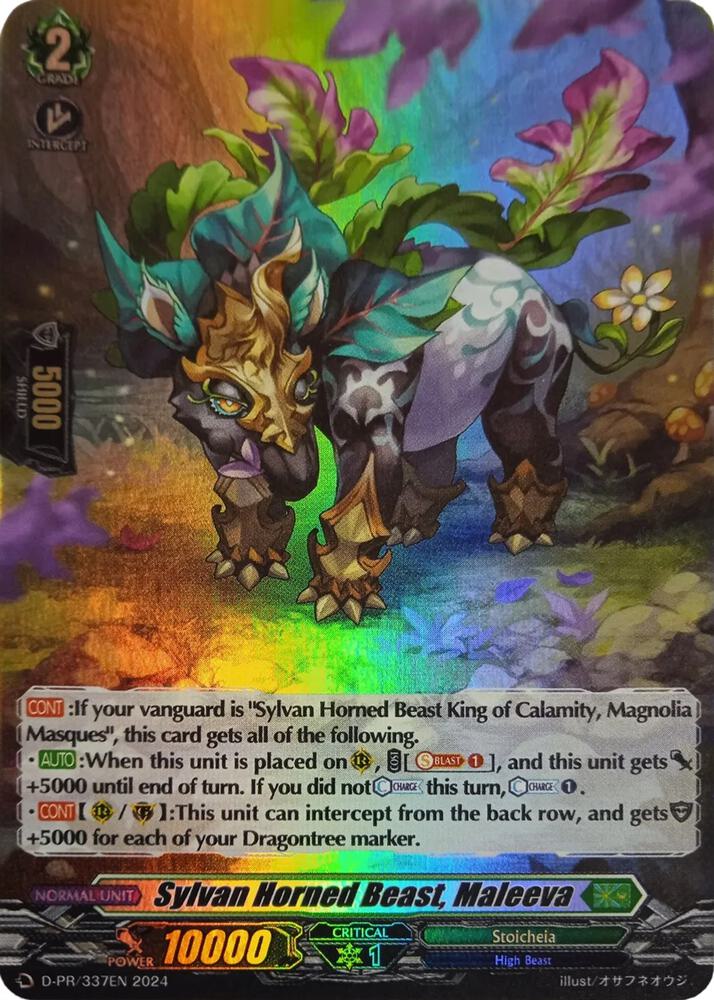 Sylvan Horned Beast, Maleeva (Foil)