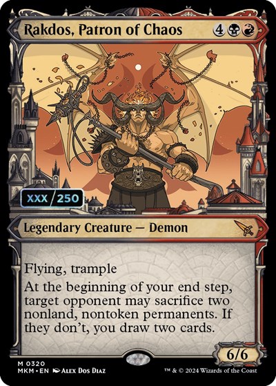Rakdos, Patron of Chaos (Serial Numbered)