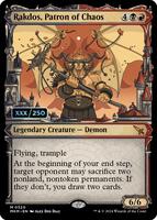 Rakdos, Patron of Chaos (Serial Numbered) - Murders at Karlov