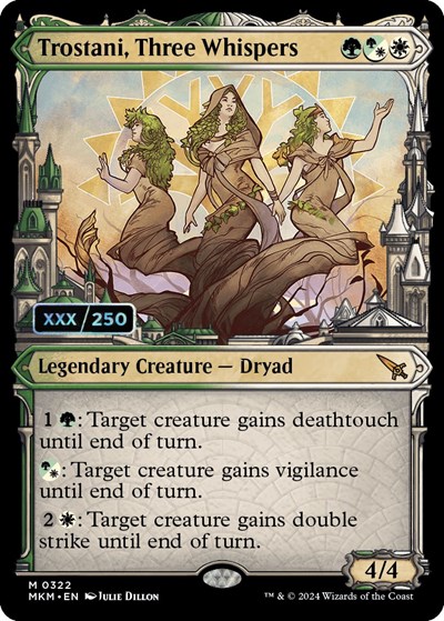 Trostani, Three Whispers (Serial Numbered)