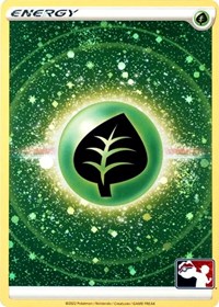 Grass Energy (Prize Pack Series 3) (Cosmos Holo) - Prize Pack Series Cards - Pokemon card