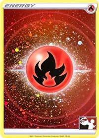Fire Energy (Prize Pack Series 3) (Cosmos Holo) from Prize Pack Series Cards Pokemon card image