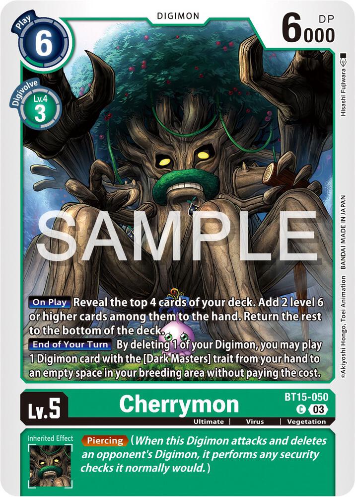 Cherrymon - Exceed Apocalypse - Digimon Card Game - TCGplayer.com
