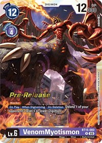 VenomMyotismon (Exceed Apocalypse Pre-Release Cards)