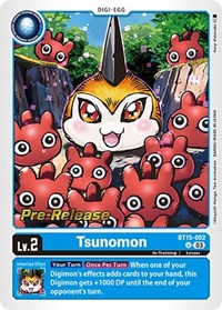 Tsunomon (Exceed Apocalypse Pre-Release Cards)