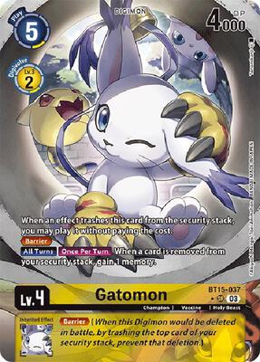 その他 Beyond Telemon Seath Gatomon (Alternate Art) - Exceed Apocalypse - Digimon Card