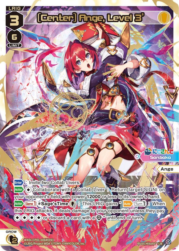 nijisanji wixoss booster box Diva WXDi-CP01 Pack many popular cards are re WiXoss Nijisanji Diva - Booster