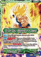 dragon ball super card game beyond generations SS4 Son Goku & SS4 Vegeta, Combination of Techniques (Collector Booste main image 0