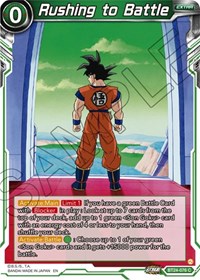 Rushing to Battle card art