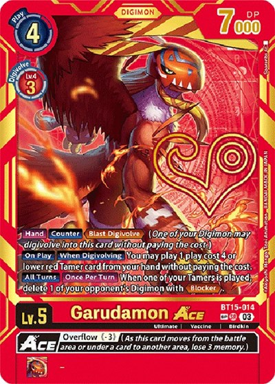 Garudamon ACE Special Rare