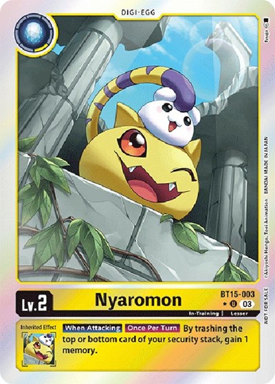 Nyaromon (Exceed Apocalypse Box Promotion Pack) Exceed Apocalypse card price