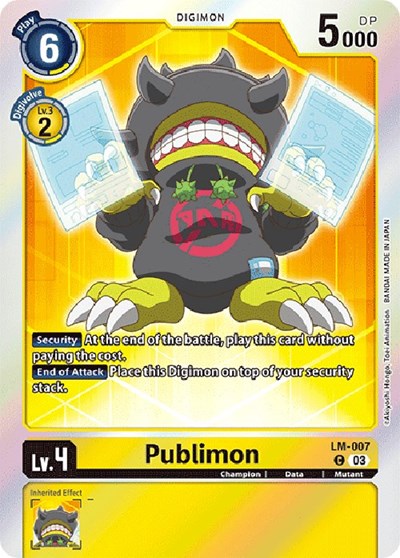 Publimon English Exclusive