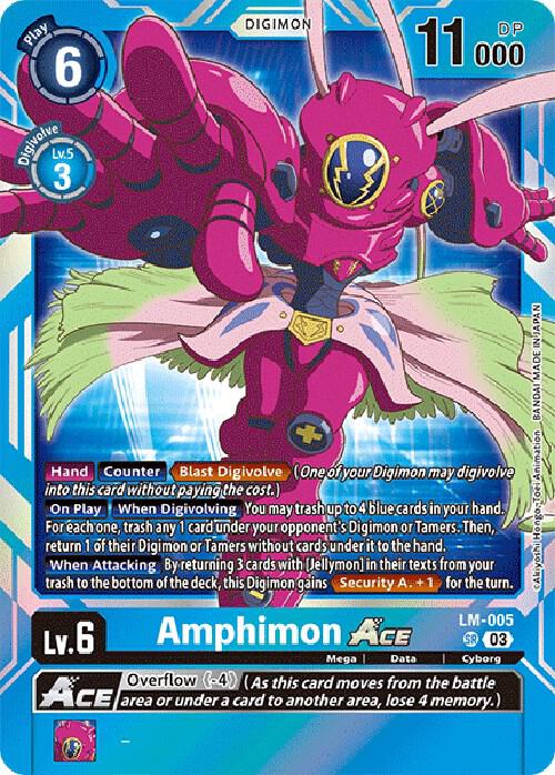 Amphimon ACE (English Exclusive) - Exceed Apocalypse - Digimon