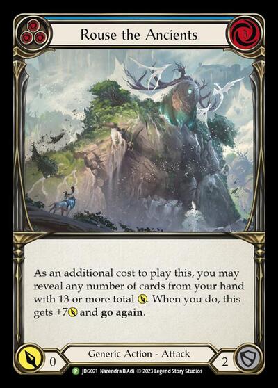 Rouse the Ancients - JDG021 Flesh and Blood: Promo Cards card price
