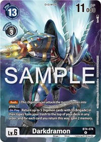 Darkdramon (Official Tournament Pack Vol.12) - Great Legend - Digimon card