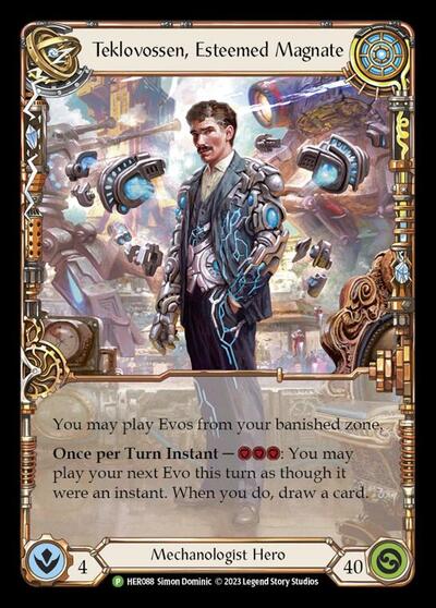 Teklovossen, Esteemed Magnate - HER088 Flesh and Blood: Promo Cards card price