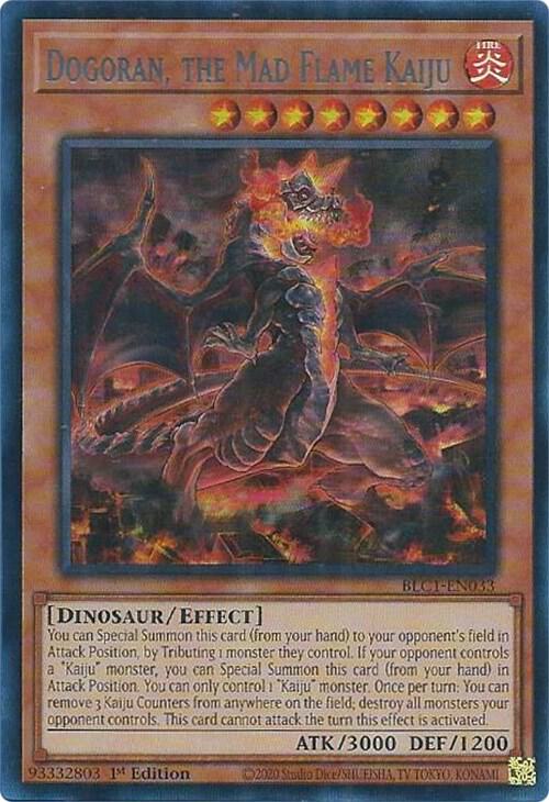 Dogoran, the Mad Flame Kaiju (Silver) - Battles of Legend: Chapter