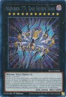 Number 77: The Seven Sins (Silver) - Battles of Legend