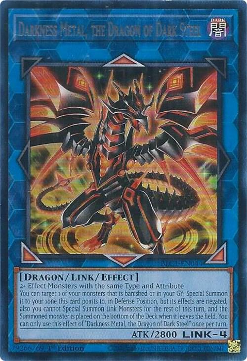Darkness Metal, the Dragon of Dark Steel