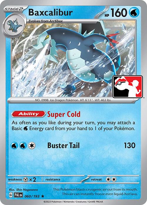 Baxcalibur 060/193 from Prize Pack Series Cards