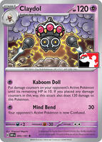 Claydol [Prize Pack] #95 from Pokemon Obsidian Flames set