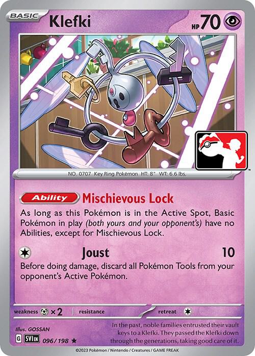 Klefki 096/198 from Prize Pack Series Cards