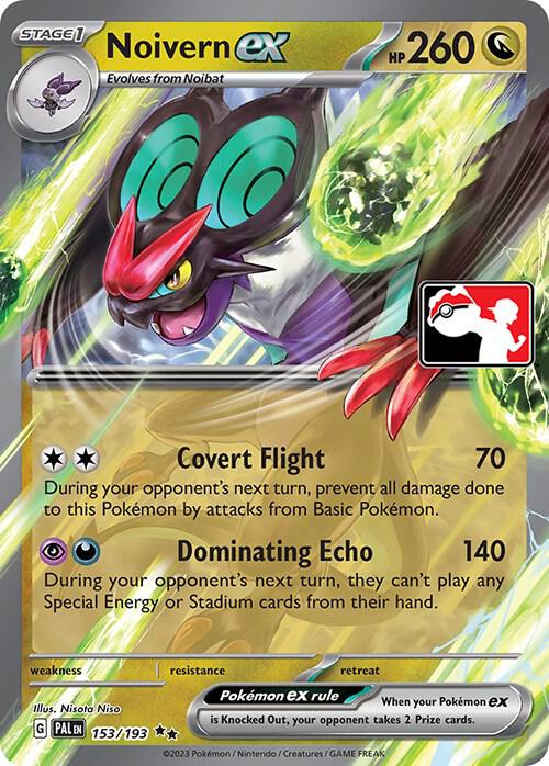 Noivern ex 153/193 from Prize Pack Series Cards