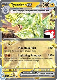 Tyranitar ex #066/197 from Prize Pack Series Cards Pokemon card image