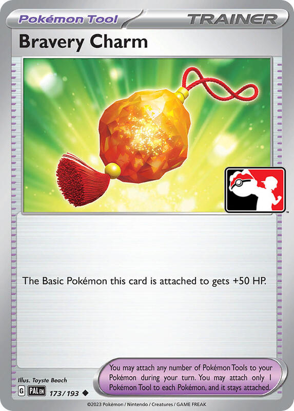 Bravery Charm 173/193 from Prize Pack Series Cards
