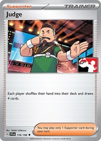 Judge #176/198 from Prize Pack Series Cards Pokemon card image
