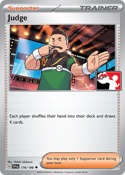 Judge 176/198 from Prize Pack Series Cards