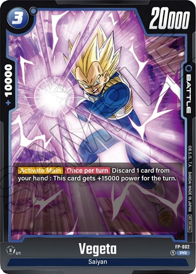 Vegeta - FP-002 card